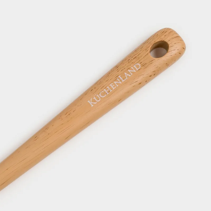 Қалақша, 22 см, силикон/пластик, сарғылт-қоңыр, Letia, image-3