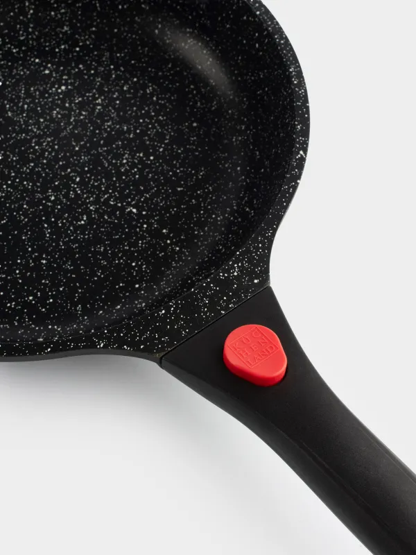 Сковорода, 24 см, съемная ручка, с покрытием, алюминий, Solution Red 2, image-5