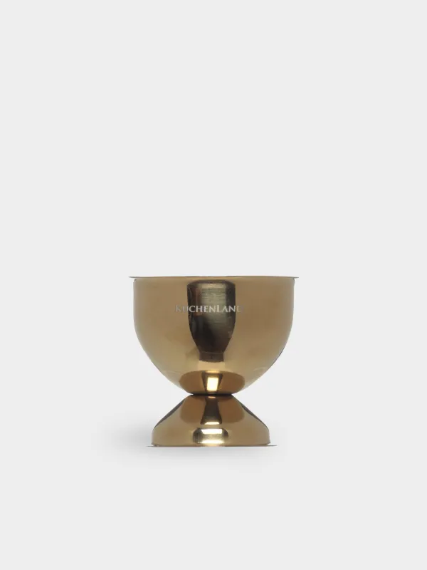 Подставка для яйца, 5 см, сталь, золотистая, Кубок, Classic gold, image-1
