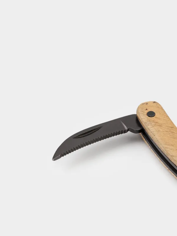 Даяшы пышағы, 11 см, болат/ағаш, қара, Bar, image-4