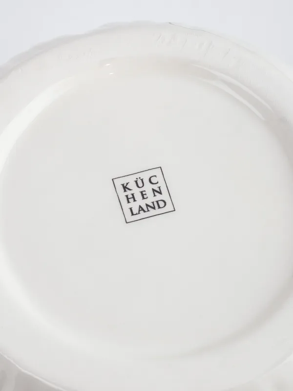 Емкость для хранения, 17х15 см, 1,2 л, керамика D, молочно-серая, Гриб, Slight frost, image-5