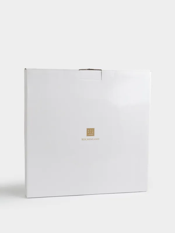 Тарелка обеденная, 27 см, фарфор F, белая, Лошадка с елкой, Christmas miracle classic, image-5