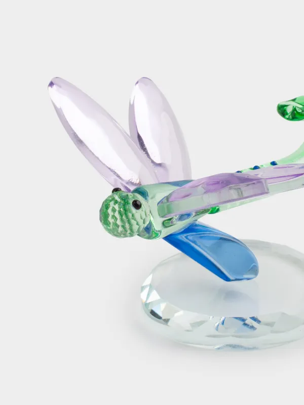 Мүсінше, 8 см, хрусталь шыны, жасыл-күлгін, Инелік, Vitreous, image-5