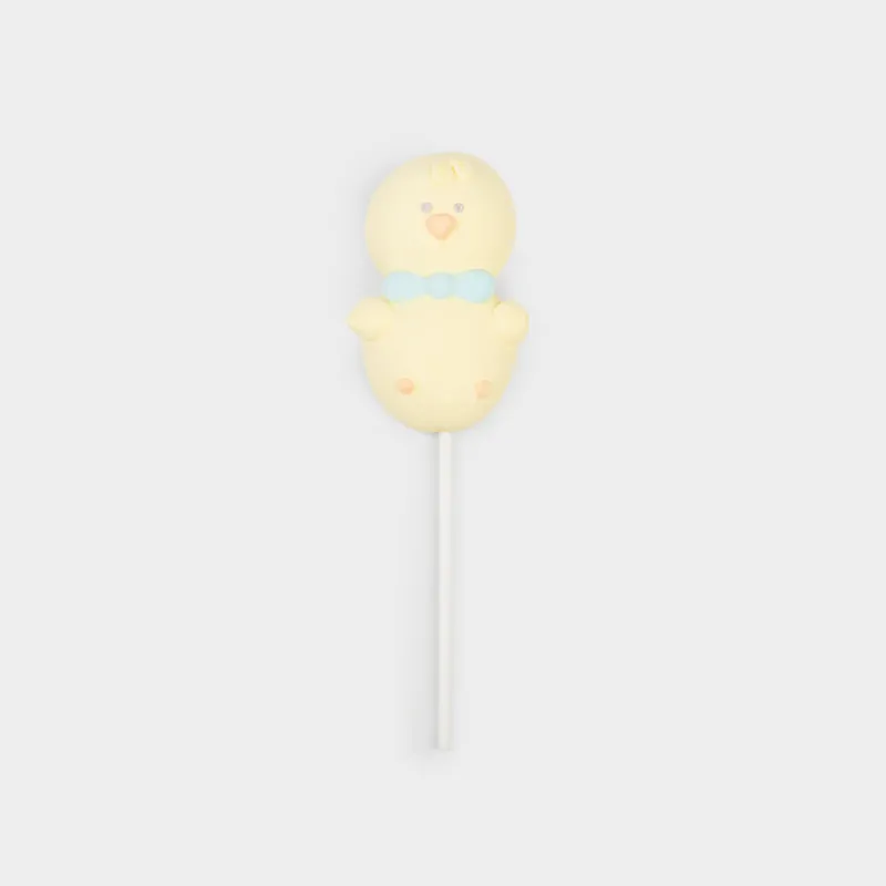Маршмеллоу, 17 гр, на палочке, желтое, Ваниль, Цыпленок, Sweet life