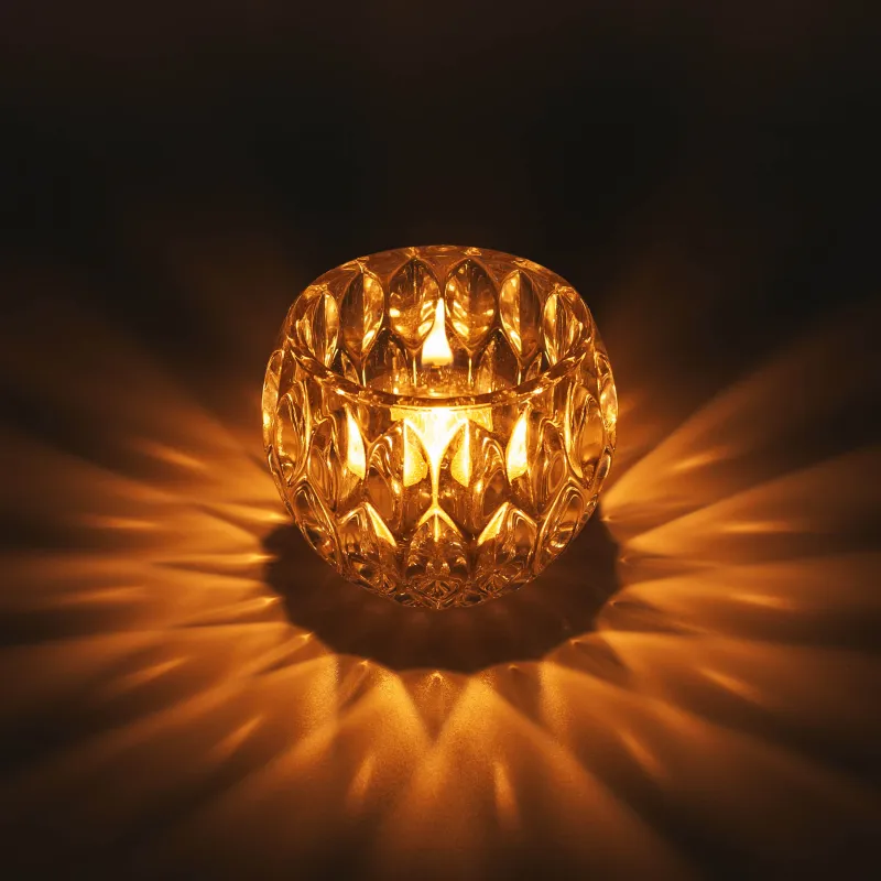 Шам ұстағыш, 8 см, шәй шамына арналған, шыны Р, Ridi, image-4