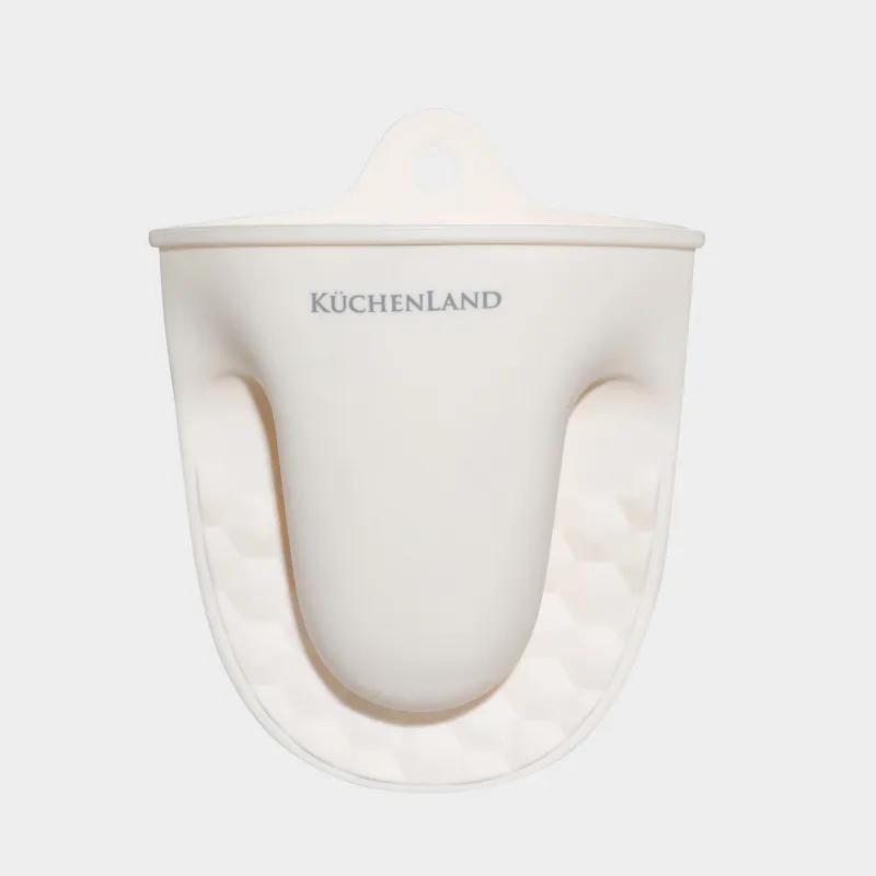 Ұстағыш-қолғап, 15 см, силикон, сарғылт, Шағын, Bakery