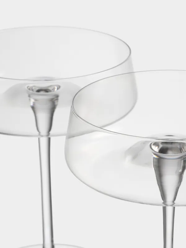 Шампан бокалы, 230 мл, 2 дана, шыны, Savelli, image-1