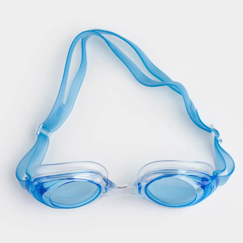 Очки для плавания, в футляре, пластик/резина, синие, Swim, image-2