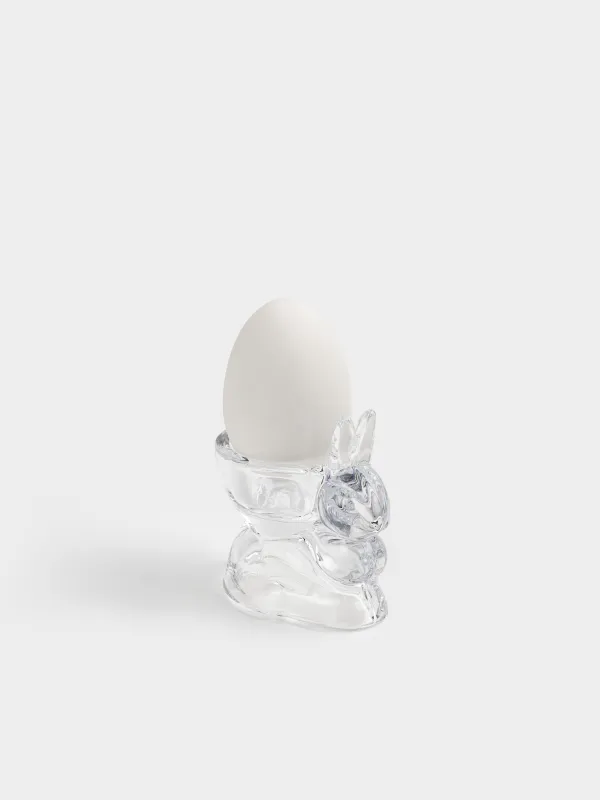 Жұмыртқа тұғыры, 6 см, шыны, Қоян, Clear figure, image-3