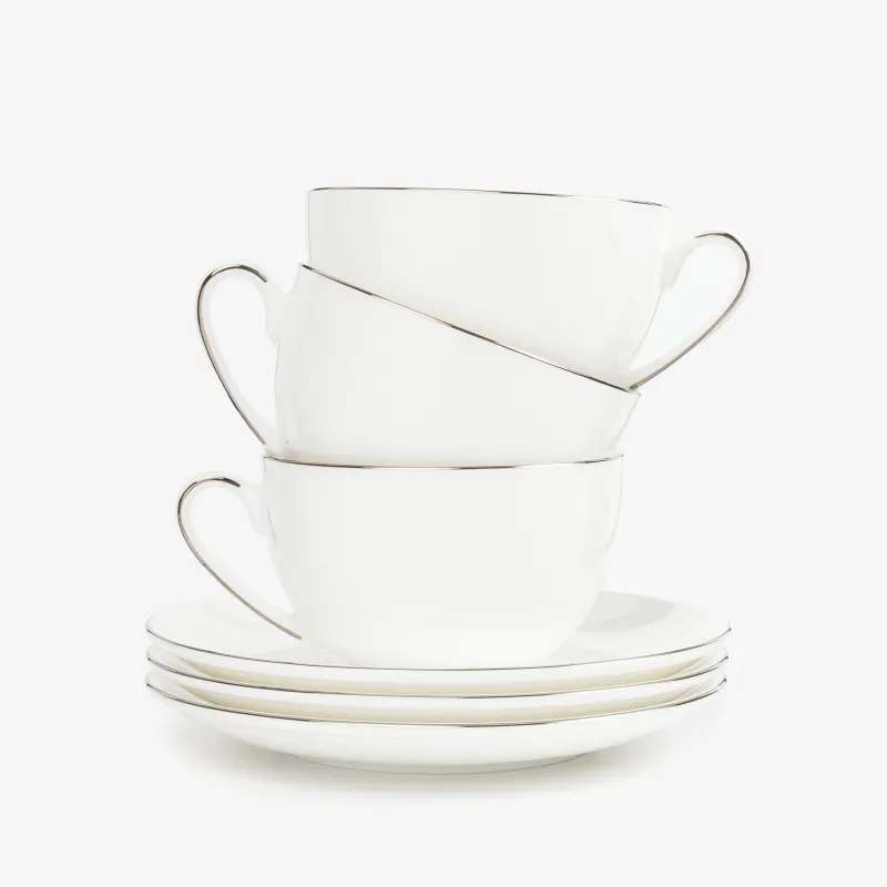 Шай жұбы, 6 тұлға, 12 зат, 250 мл, фарфор F, Antarctica, image-2