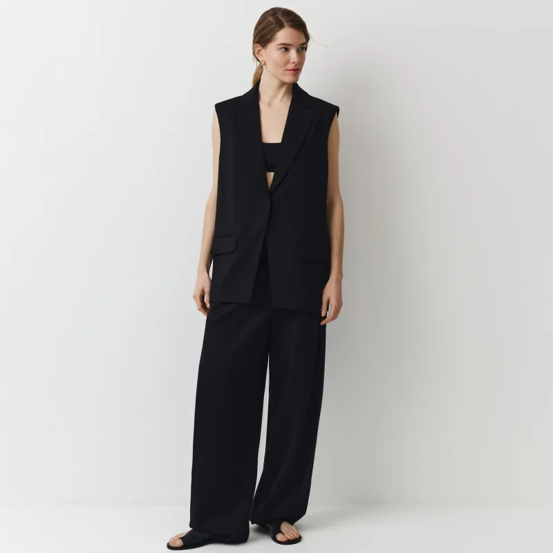 Әйелдер шалбары, өлшемі L, полиэстер/вискоза, сұр, Evora