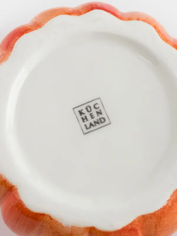 Саптыаяқ, 400 мл, керамика, қызғылт сары, Кірпі, Forest symphony, image-4