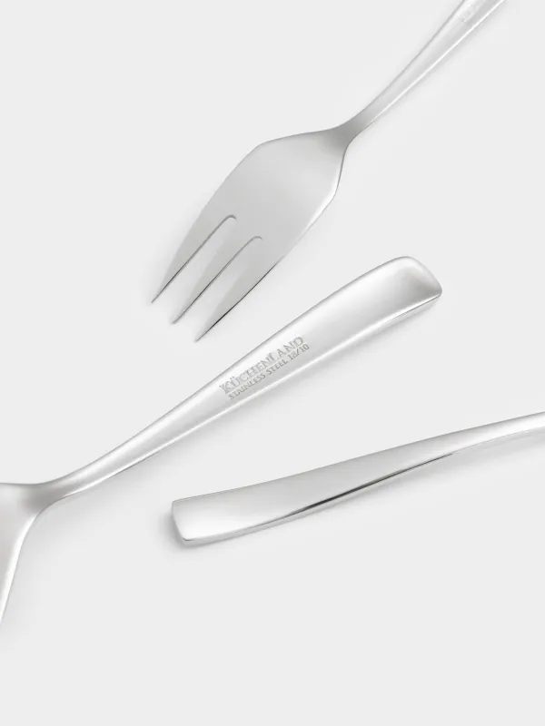 Тәтті тағам аспаптары, 6 тұлға, 7 зат, Болат, Berne, image-5