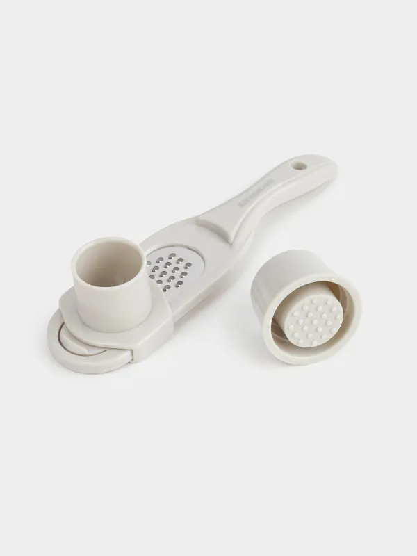 Сарымсақ үккіш, 17 см, ұстағышы бар, болат/пластик, түсі, Extra-light, image-1