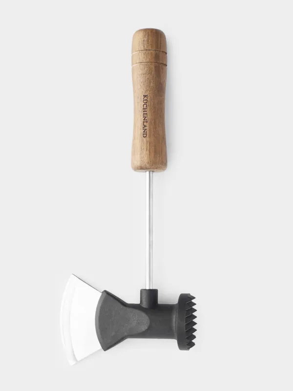 Ет балғасы, 28 см, балта, болат / ағаш, Black style, image-0