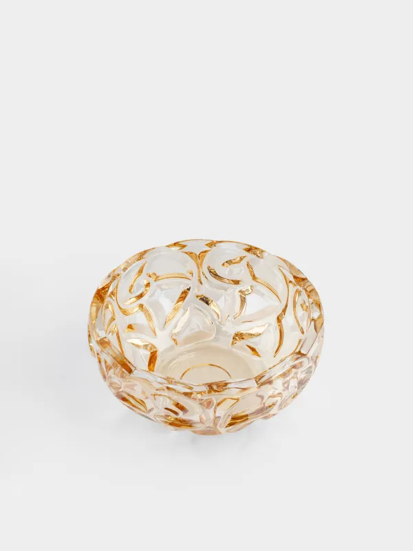 Салат ыдысы, 24х11 см, шыны Р, кәріптас, Өрнектер, Gala, image-1