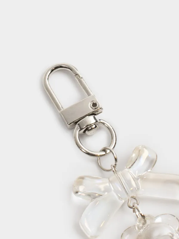 Салпыншақ, 8 см, акрил / металл, Інжу-Маржан, аю, негізгі поляр, image-2