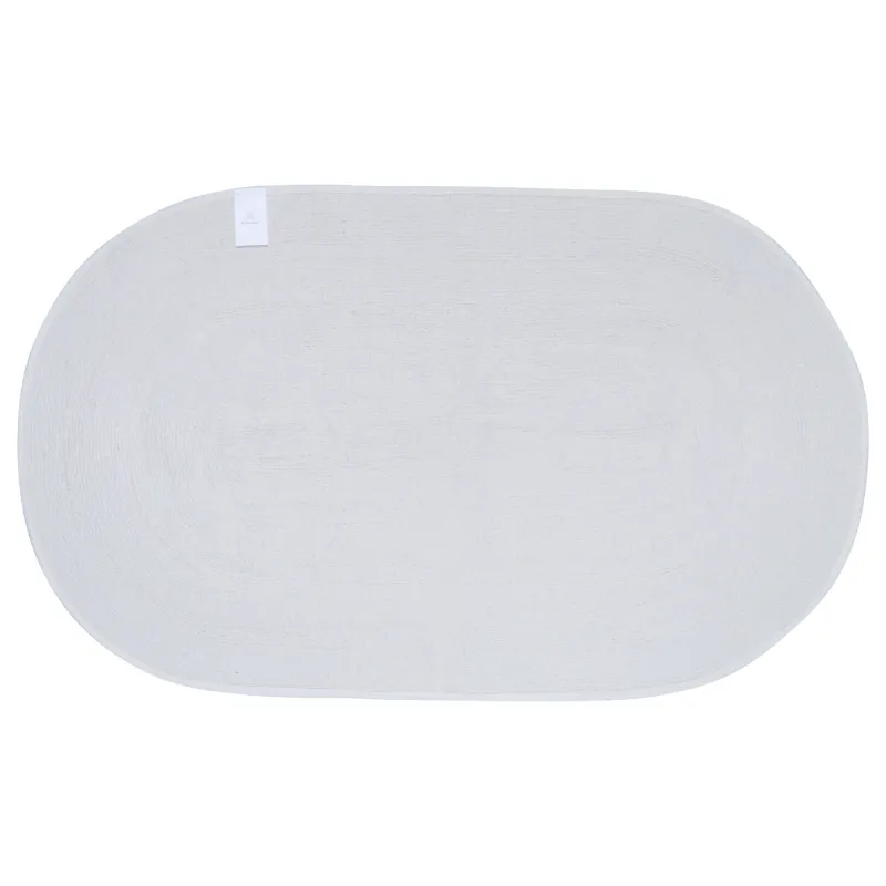 Кілемше, 60x100 см, сопақ, мақта, кілегей, Solo, image-1