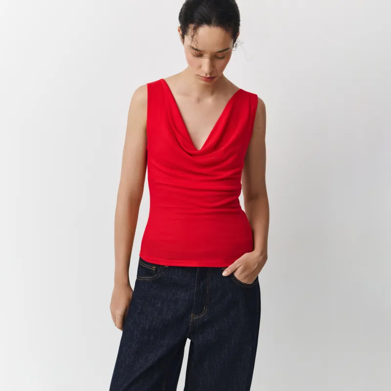 Әйелдер блузасы, өлшемі L, лилоцелл/жүн, қызыл, Minerva