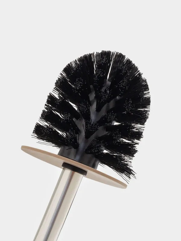 Дәретханаға арналған ысқыш, 39 см, тұғыры бар, керамика/пластик, сарғылт-қоңыр, Nira, image-3