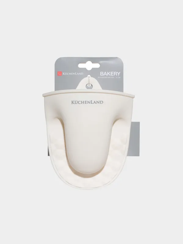 Ұстағыш-қолғап, 15 см, силикон, сарғылт, Шағын, Bakery, image-3