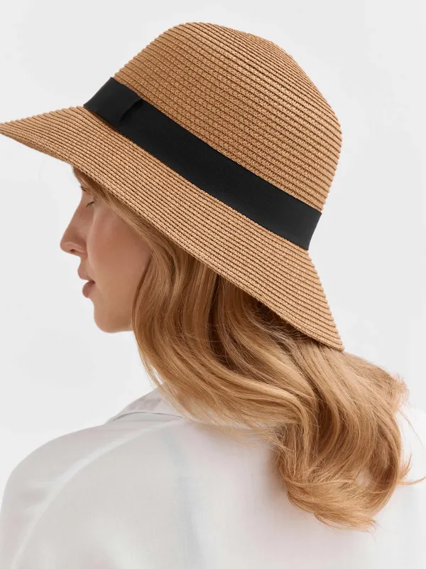 Шляпа, 57 см, единый размер, целлюлоза/полиэстер, песочная, Banjo, image-2