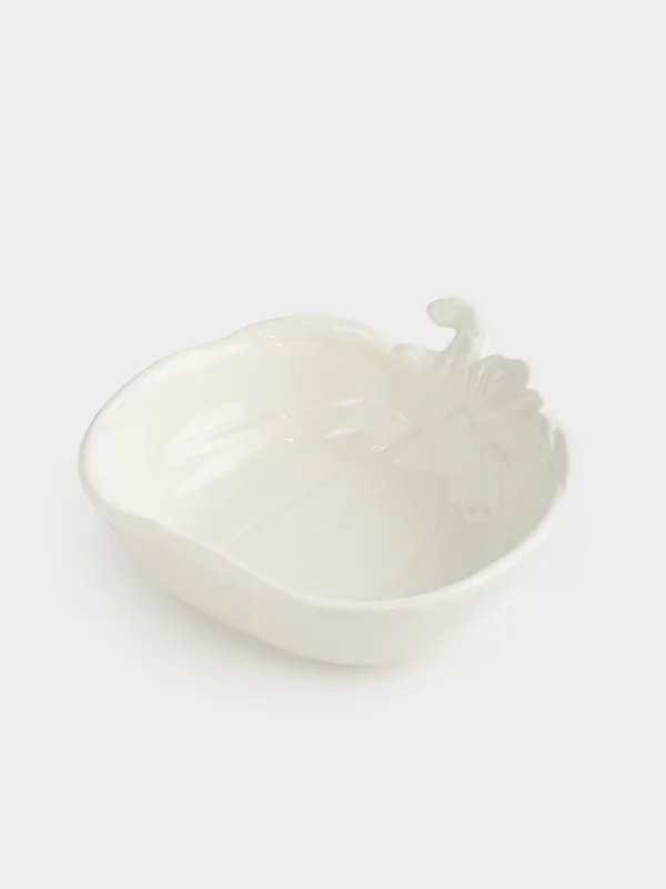 Блюдо глубокое, 18х6 см, Тыква с листом, Golden glow, image-0