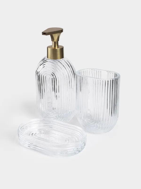 Сабын ыдысы, 13 см, шыны, сопақ, Benli, image-6