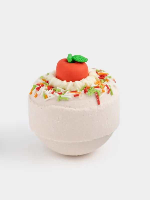 Ваннаға арналған бомба, 130 гр, ойыншықпен, қызғылт, Алма, Fruits spa, image-2