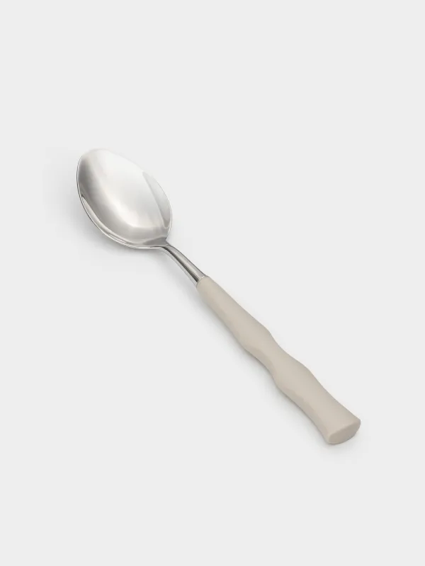 Ас қасығы, 2 дана, болат/пластик, сарғылт-қоңыр, Иілімдер, Toronto, image-2