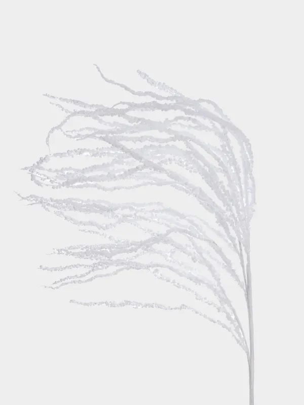 Ветка декоративная, 65 см, Снежные ягоды, White berry, image-1