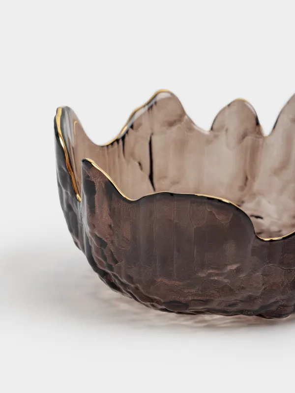 Пиала, 13х6 см, с золотистым кантом, Nautilus color, image-3