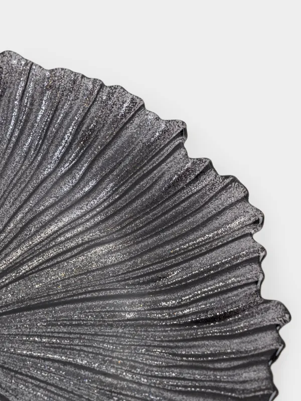 Тіскебасар тәрелкесі, 28 см, шыны Р, сұр, Verge, image-2