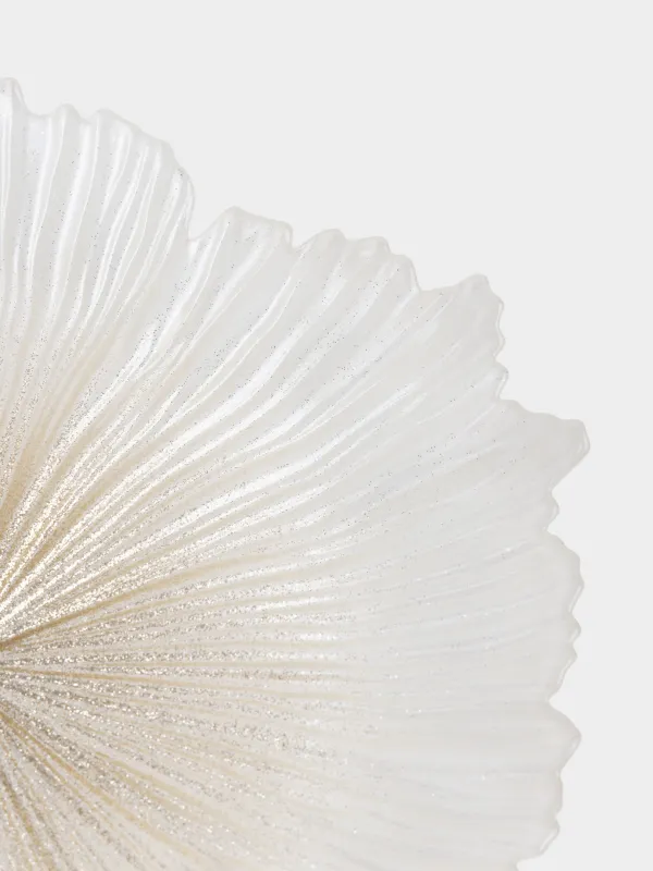 Түскі ас тәрелкесі, 28 см, шыны Р, сүт түстес/шампан, Verge, image-2