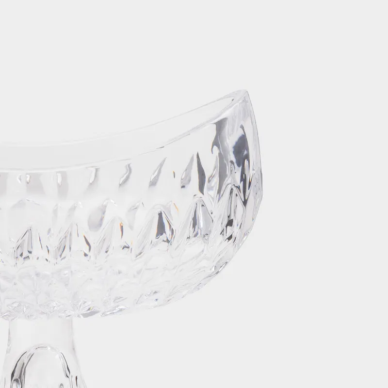 Кәмпит ыдысы, 17х15 см, аяқты, шыны Р, Rhomb, image-6