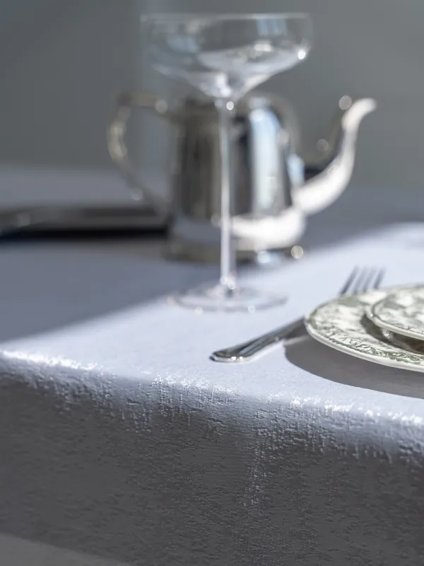 Дастархан, 160х160 см, полиэстер, ақ, Jacquard, image-5