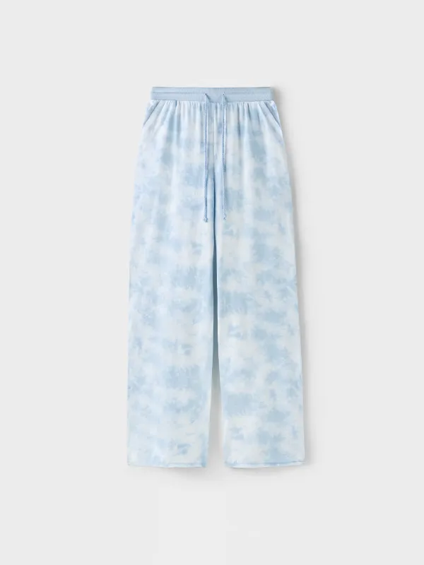 Әйелдер шалбары, үйге арналған, өлшемі L, мақта/эластан, көгілдір, Jocelyn, image-4