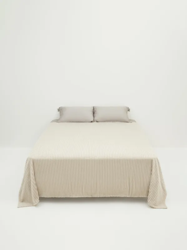 Покрывало, 220x240 см, Объемные полосы, Flannel, image-5