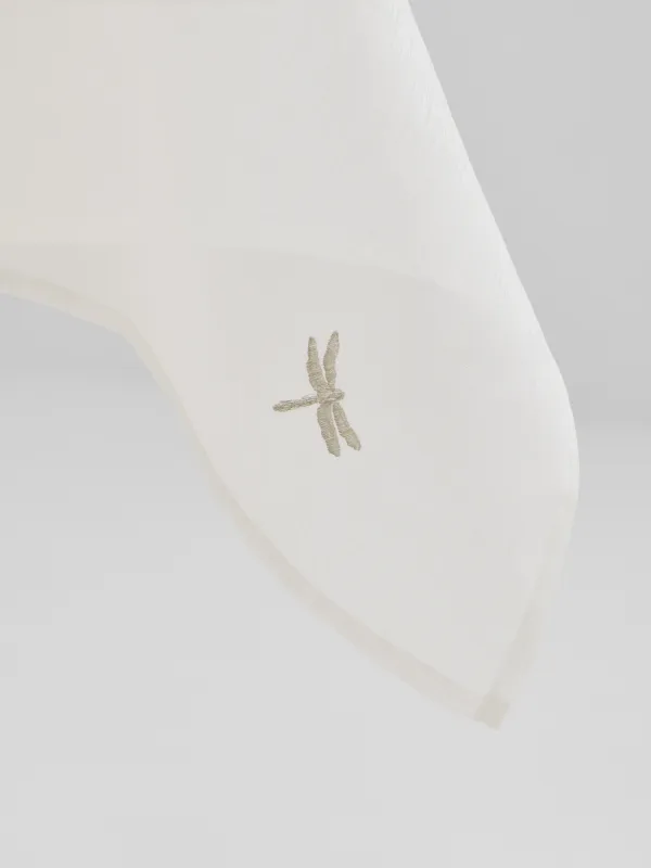 Дастархан, 170х250 см, полиэстер, ақ, Көбелектер мен инеліктер, Winged, image-3