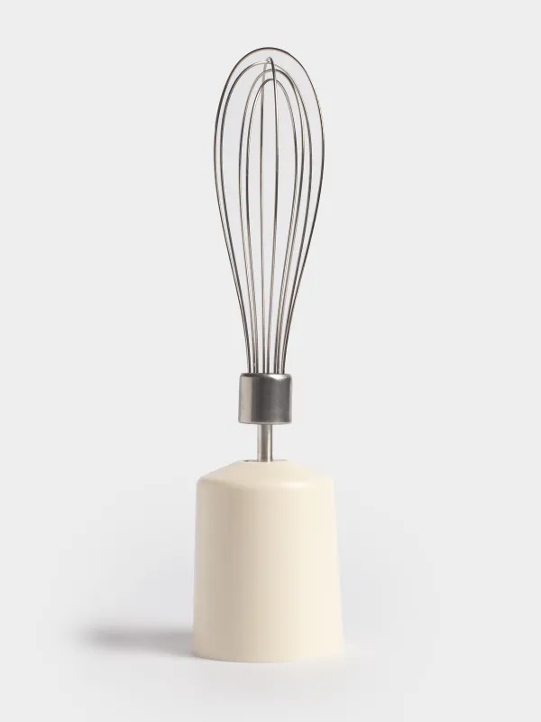 Блендер погружной, электрический, 800 Вт, 4 пр, сталь/пластик, бежевый, Vintage kitchen, image-6