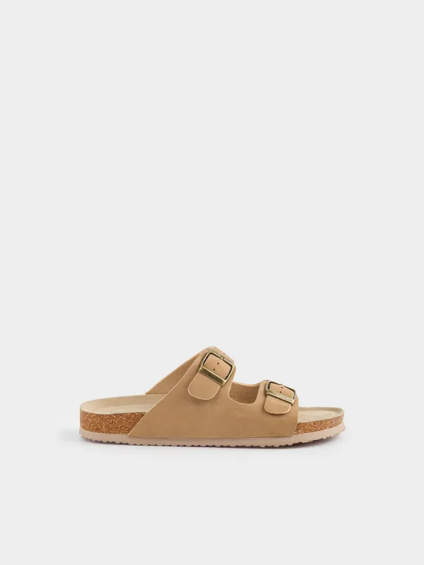 Тапочки женские, с застежкой, Creola, image-0