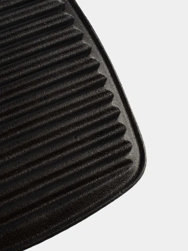 Крышка-пресс для гриля, 23 см, чугун, квадратная, черная, Authentic, image-7