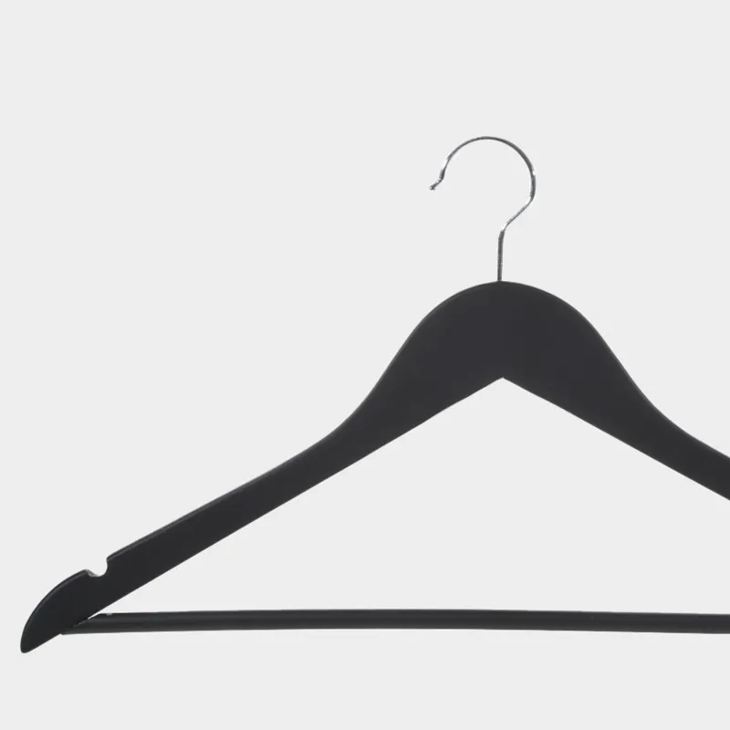 Вешалка-плечики, 44 см, 3 шт, дерево, черная, Wooden house, image-3