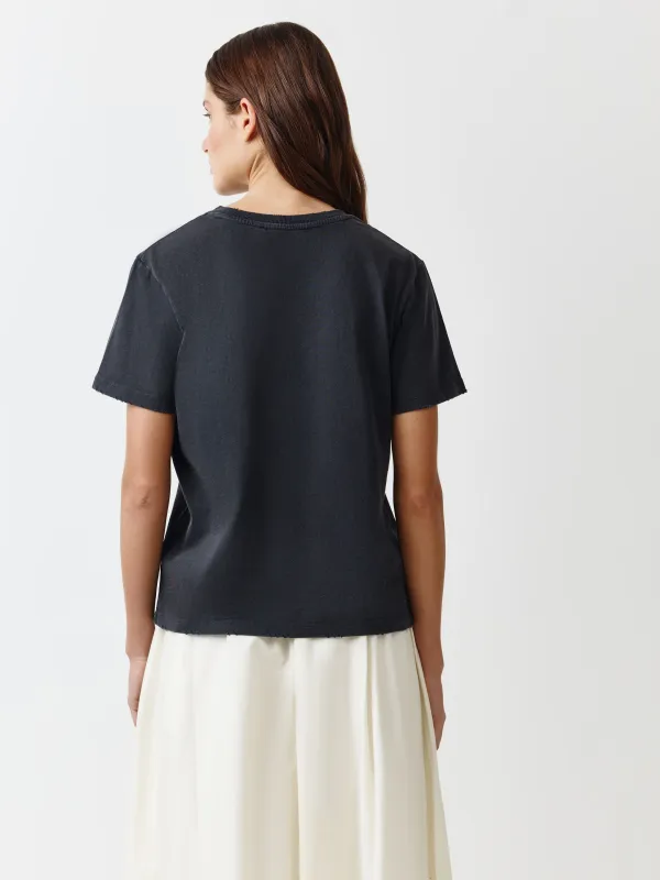 Әйелдер футболкасы, өлшемі L, мақта, сұр, Tomasina, image-3