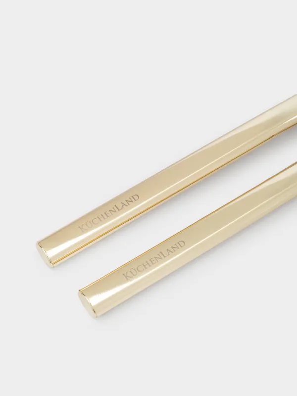 Ас үйге арналған керек-жарақтар жинағы, 2 дана, қалақша/қасық, силикон/болат, сүт түстес, Гүлдер, Мимоза, image-3