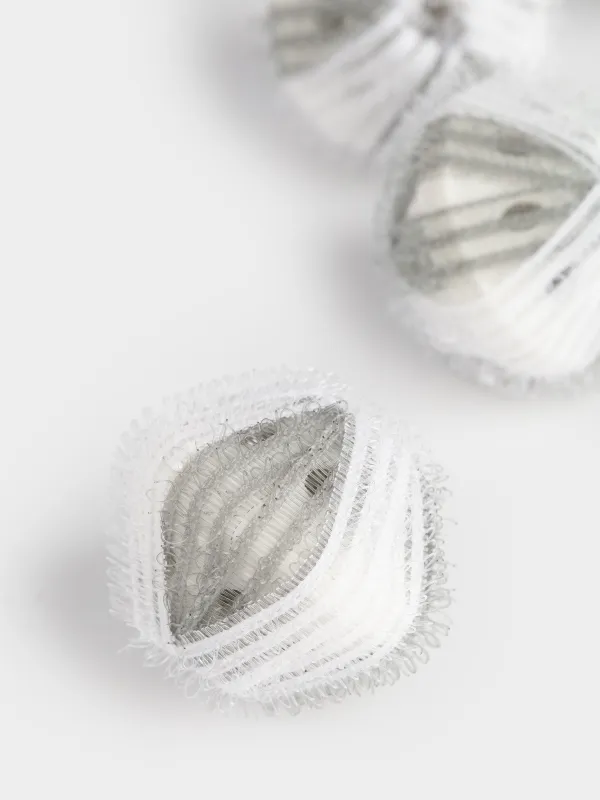 Шарик для стирки, 3 см, 6 шт, с эффектом сбора шерсти, нейлон, серый, Washing ball, image-3