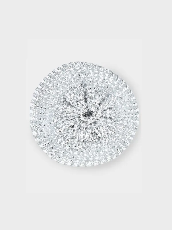 Жуғыш затқа арналған диспенсер, 628 мл, ұйымдастырушы, губкамен, керамика, ақ, Kerama, image-2