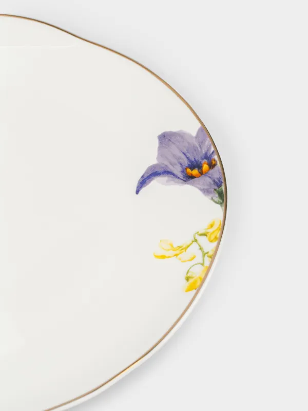 Тарелка закусочная, 22 см, Цветы, Night flower, image-3
