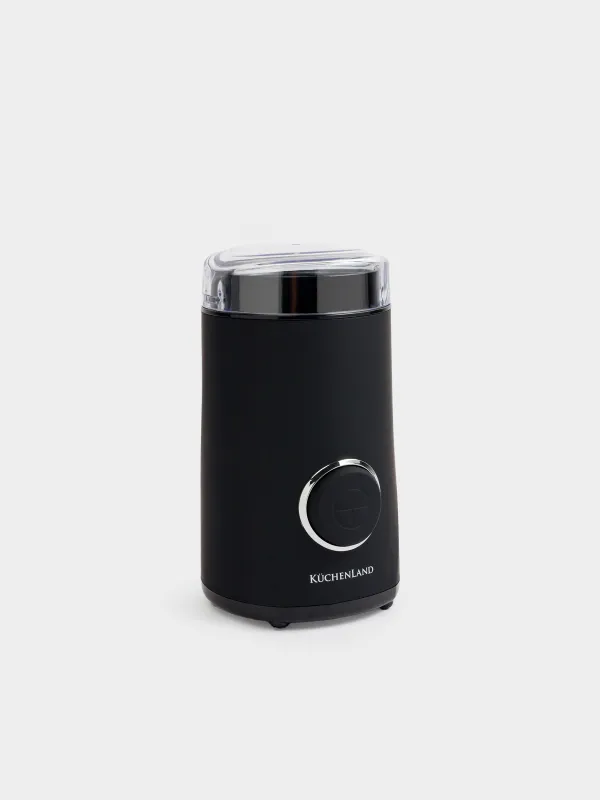 Кофемолка, 50 гр, 150 Вт, электр, қара, Coffee, image-1