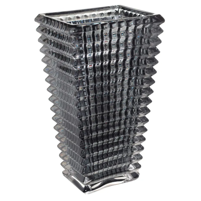 Ваза для цветов, 28 см, стекло, Mosaic color, image-2